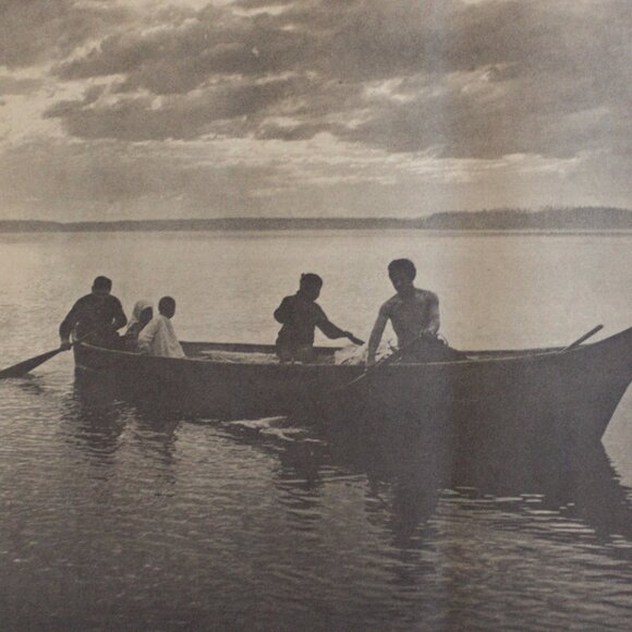 HOMEWARD #158 Edward Sheriff Curtis Print - Picture 4 of 8